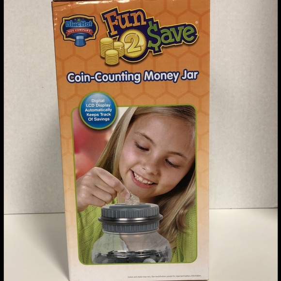 Fun2 Save Coin Money Digital Counting Jar bank NWT - Picture 4 of 5